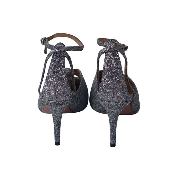 Aquazzura  Mondaine Knot Details Heels in Multicolor Glitter - Picture 4 of 6